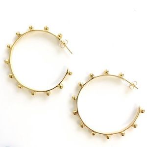 Addison Weeks Hardin Large Gold Hoops